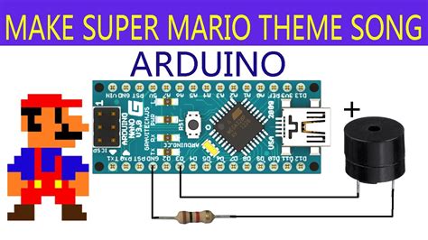 mario bros arduino|Super Mario Theme Song with Piezo Buzzer and .